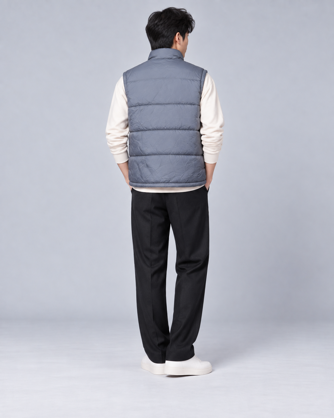 Men’s Lightweight Puffer Vest – Sleeveless Padded Zip Jacket